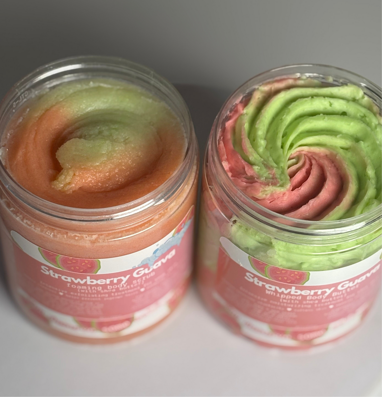 Strawberry Guava foaming body scrub