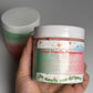 Sweet Vanilla Peppermint foaming body scrub