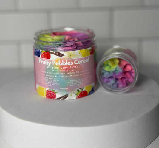 Fruity pebbles cereal body butter