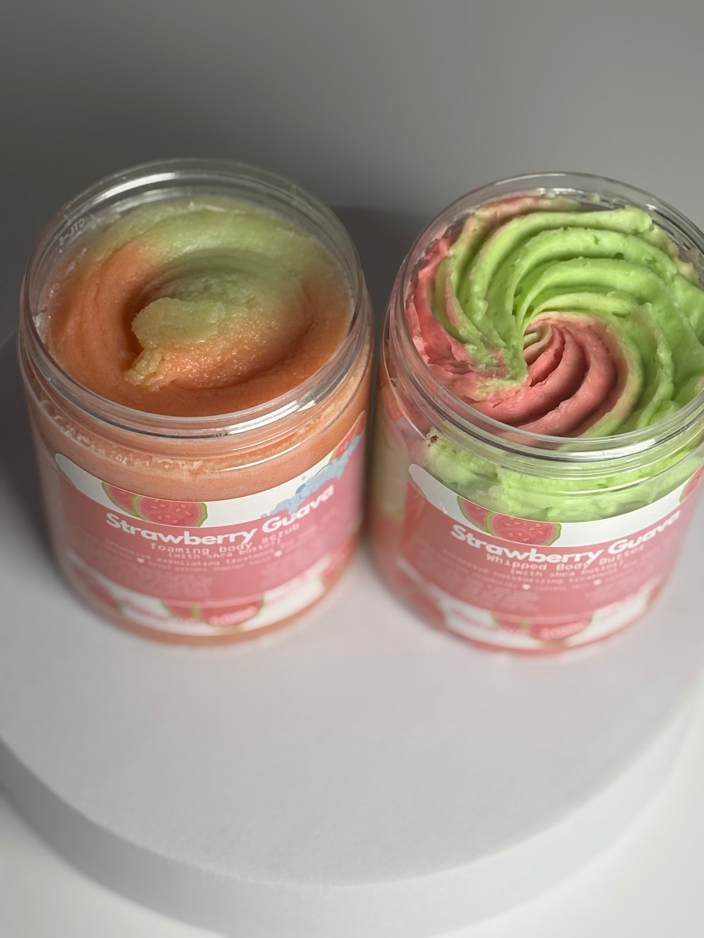 Strawberry Guava foaming body scrub