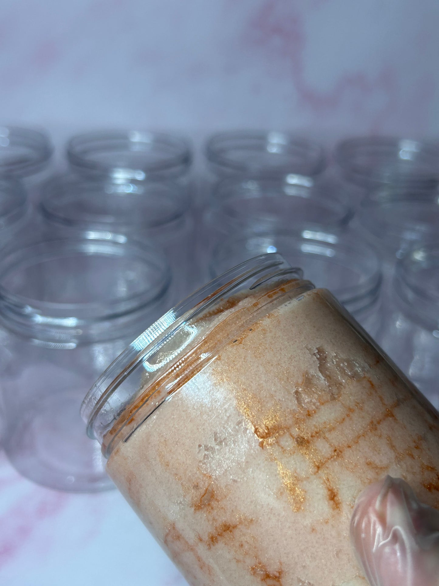 Caramel Macchiato foaming body scrub