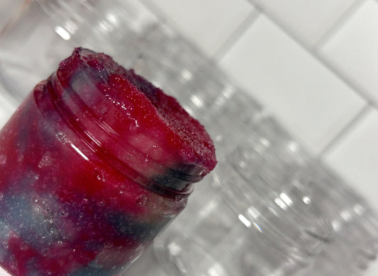 Bomb pop whipped lip scrub