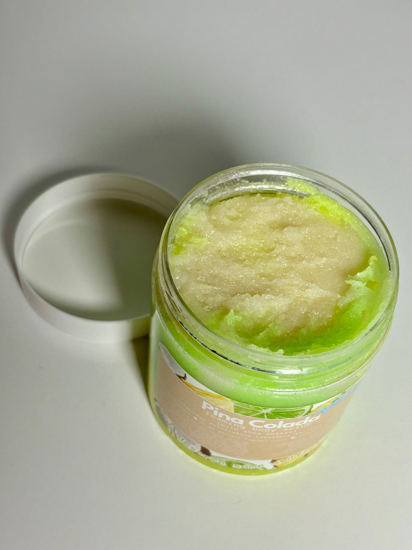 Pina Colada foaming body scrub