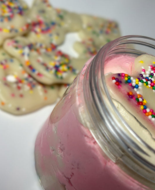 Frosted animal cracker body butter