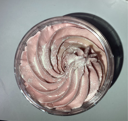 Cranberry coconut body butter