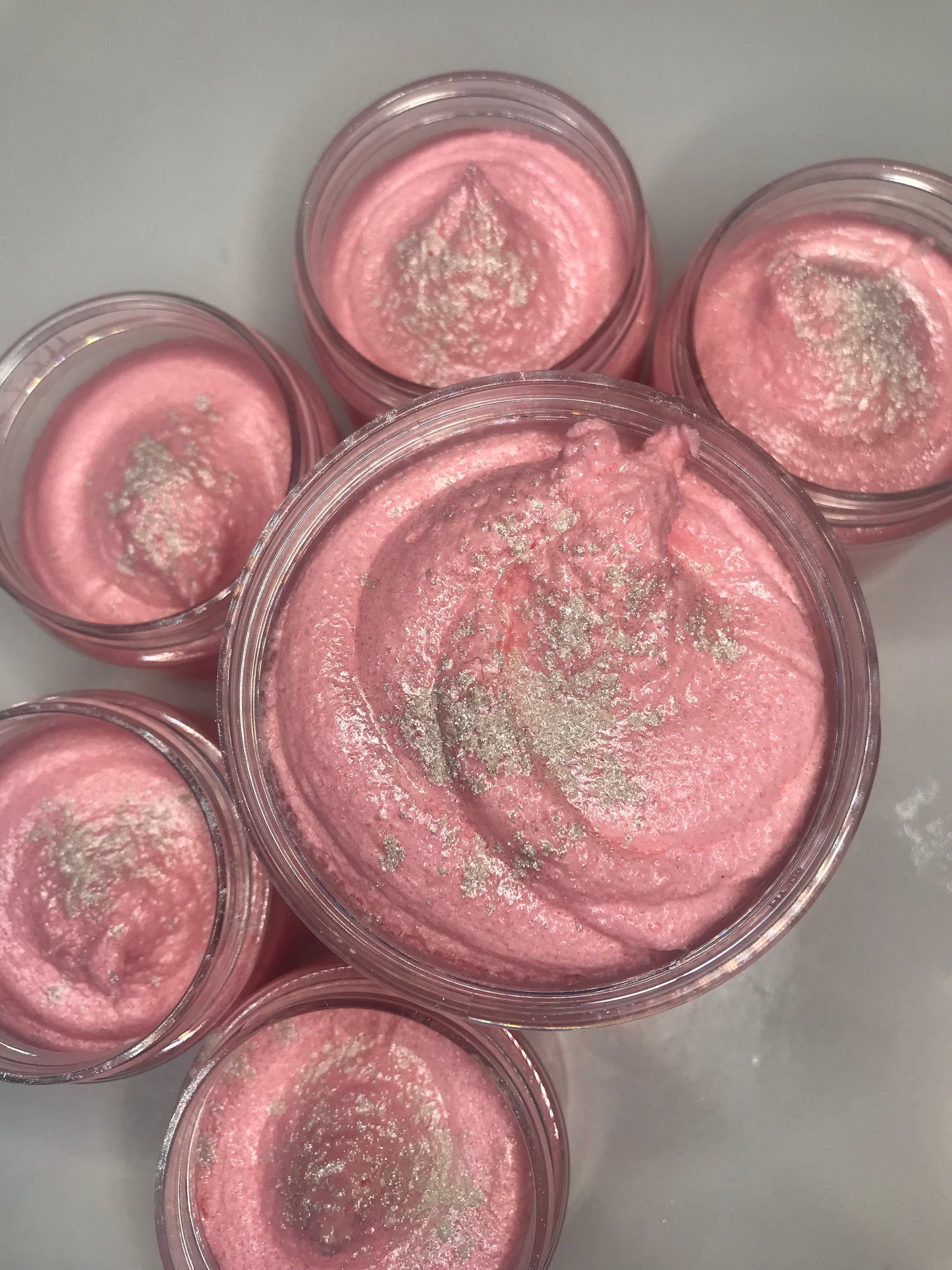 ‘Cranberry coconut’ foaming body scrub