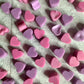 Jar of hearts wax melts: Cherry blossoms