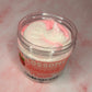 ‘Berries & cream’ foaming body scrub
