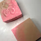 ‘Chocolate covered strawberries’ loofah soap bar