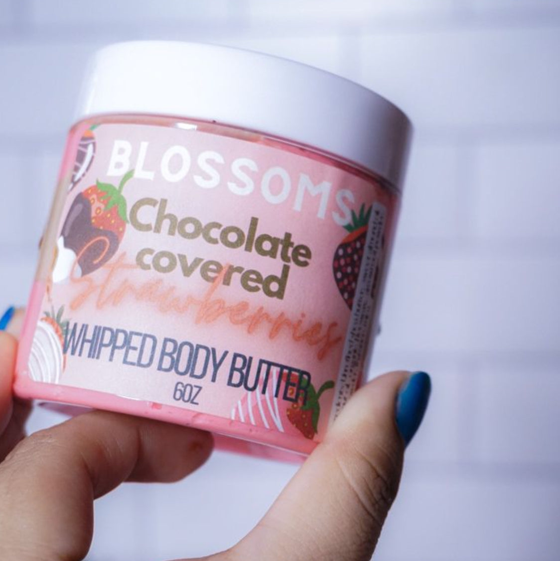 ‘Chocolate covered strawberries’ body butter