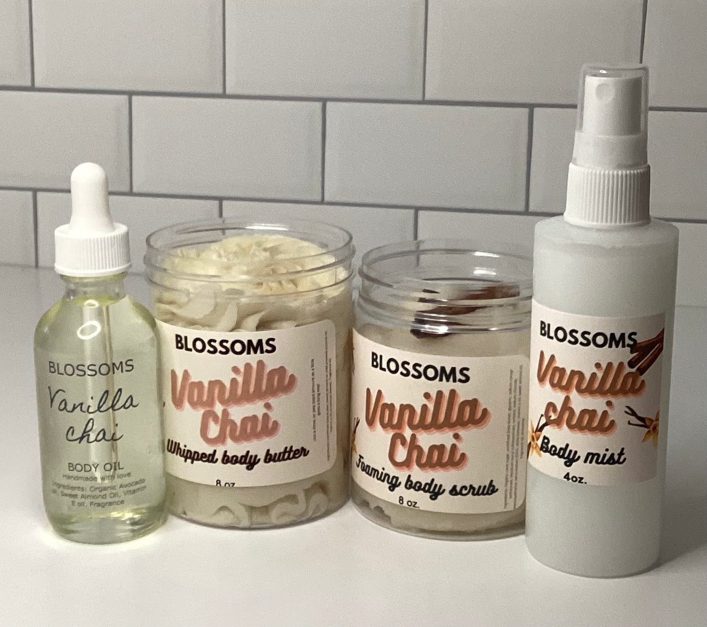 Vanilla chai body bundle