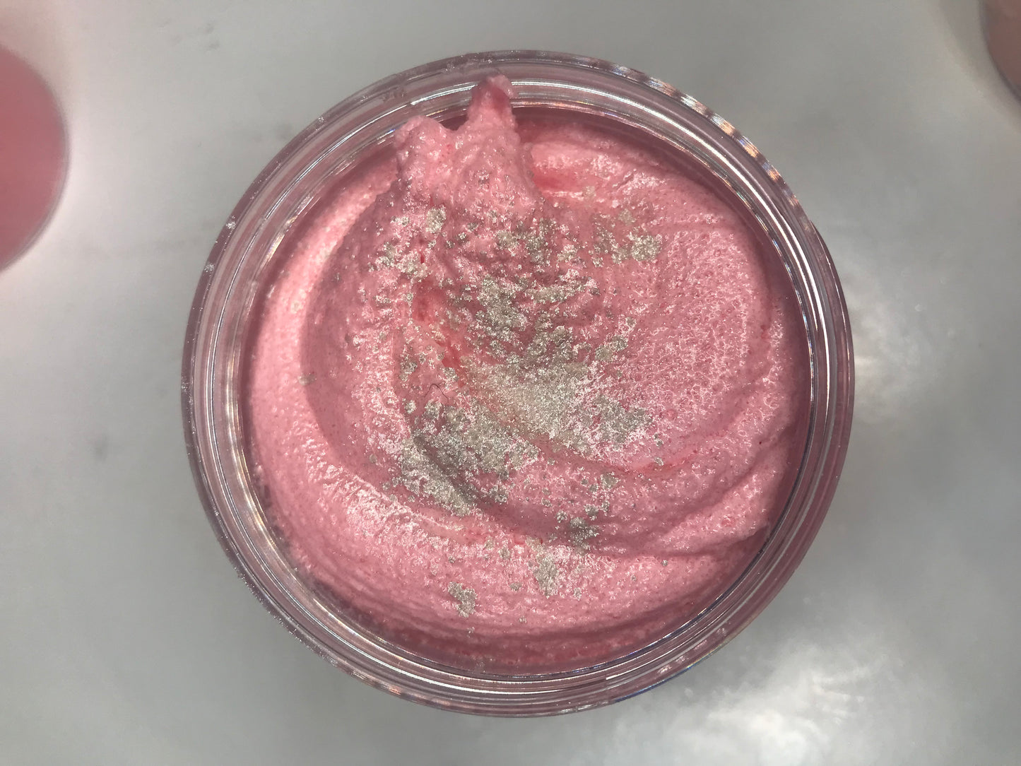 ‘Cranberry coconut’ foaming body scrub